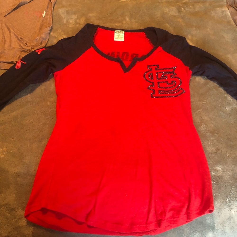 Pink Victoria’s Secret Cardinals shirt